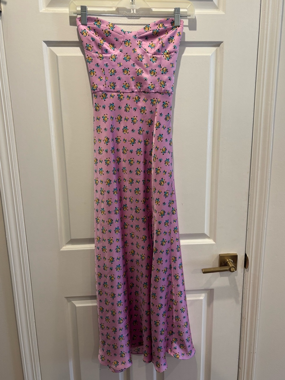 Zara Purple Floral Dress